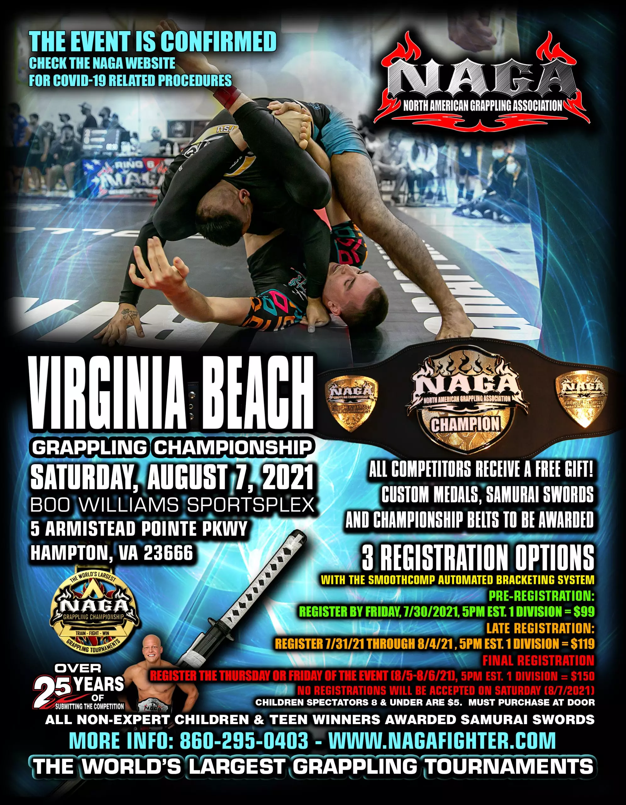 Virginia Beach Grappling Championship NAGA Fighter
