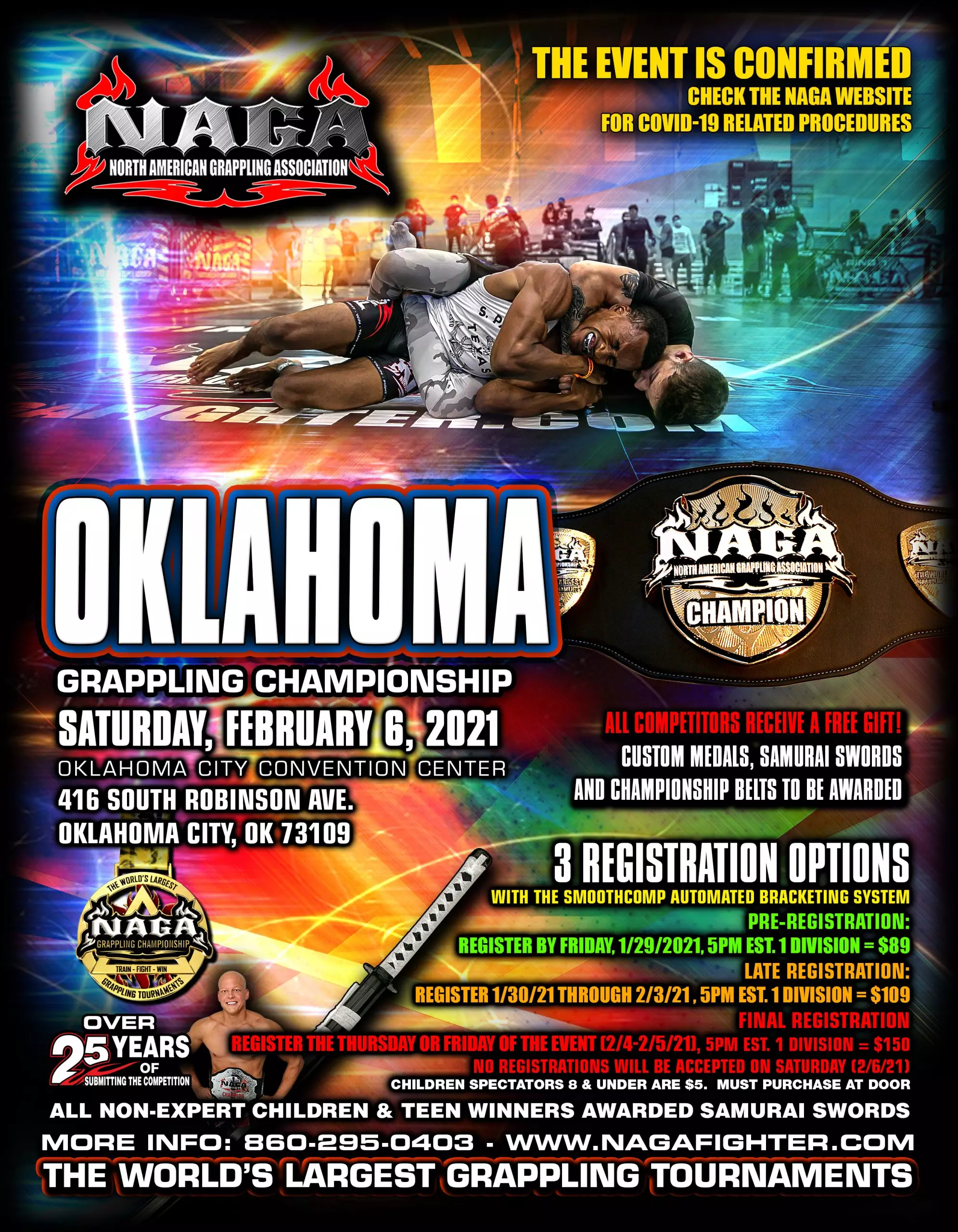 Oklahoma Grappling Championship NAGA Fighter