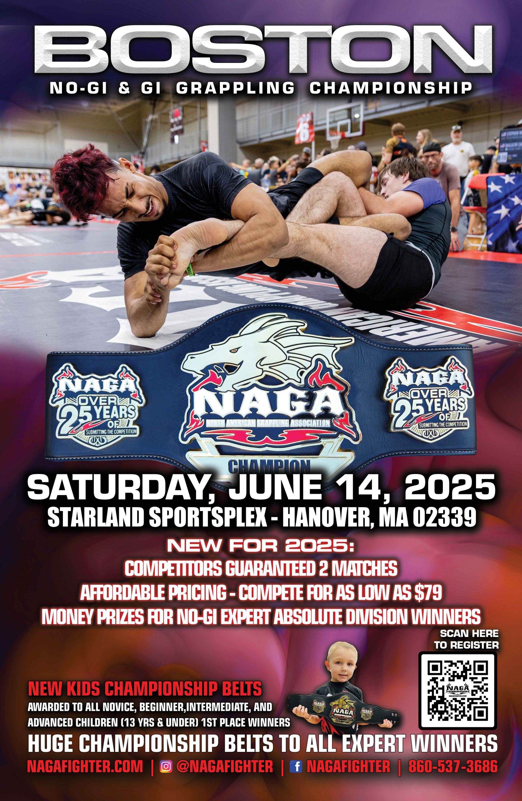 Boston Grappling & BJJ Championship - Hanover, MA - NAGA Fighter