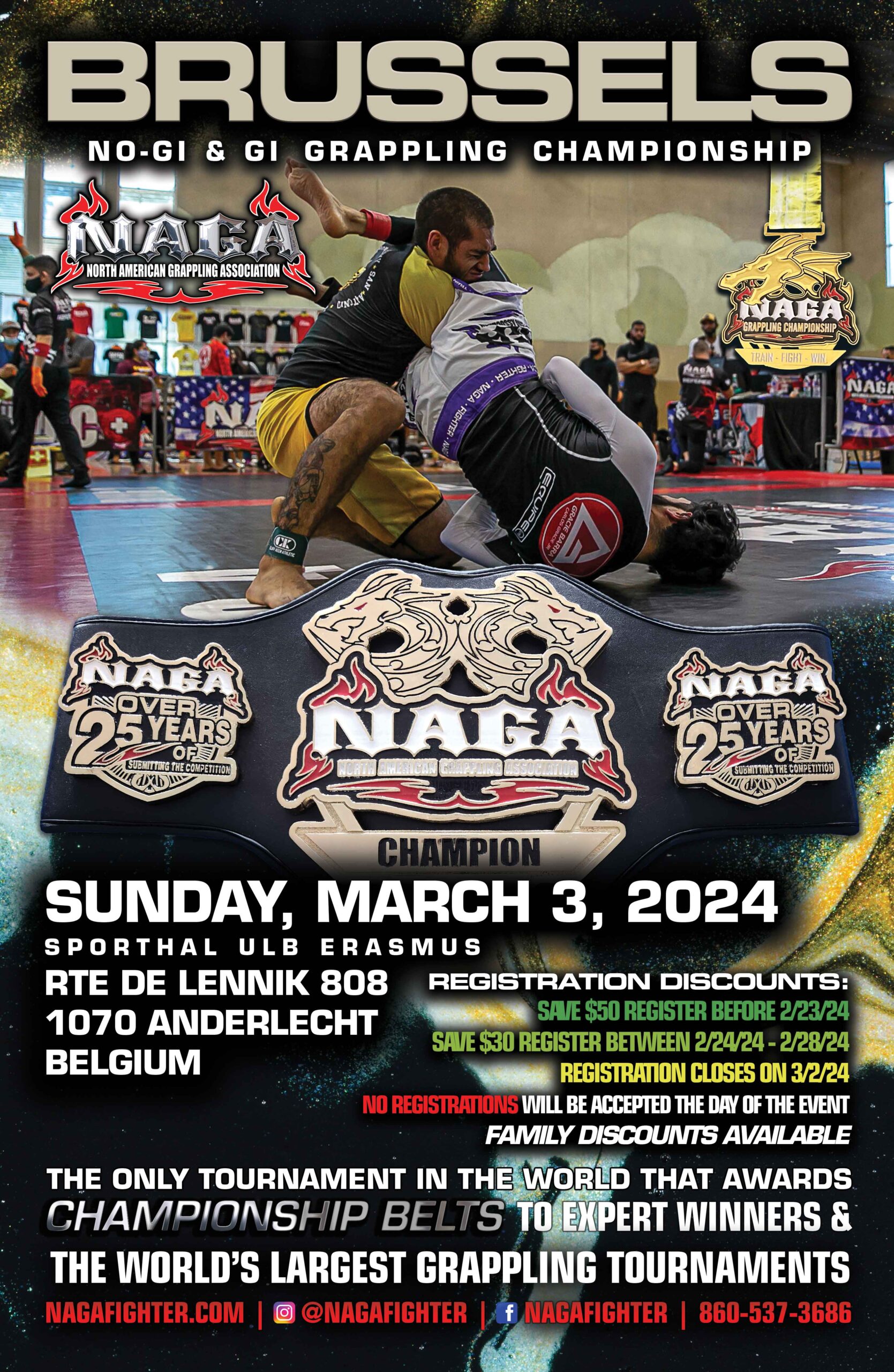 World Jiu-Jitsu Championship – Dallas, TX - NAGA Fighter