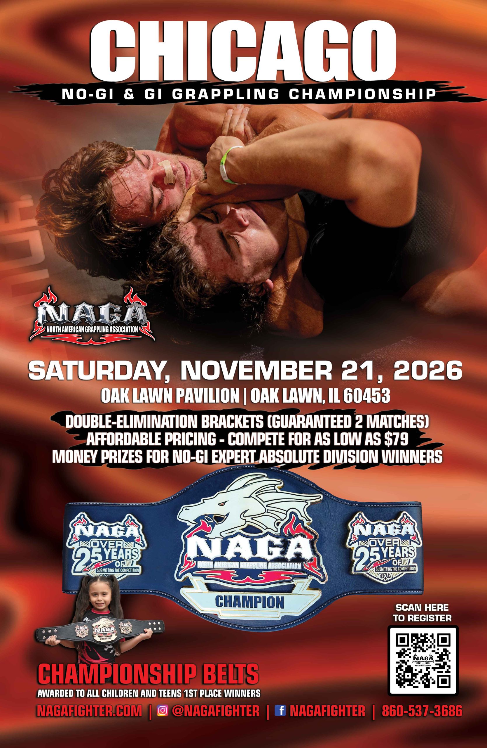 Chicago Grappling & BJJ Championship – Oak Lawn, IL - NAGA Fighter