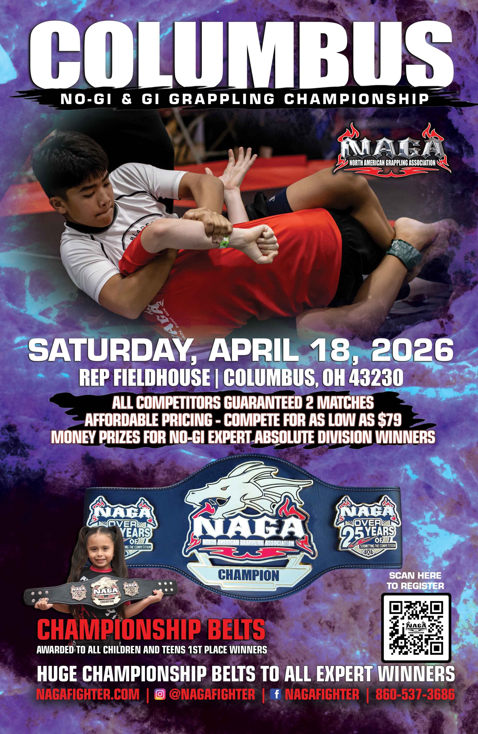 Columbus Grappling & BJJ Championship - Columbus, OH - NAGA Fighter