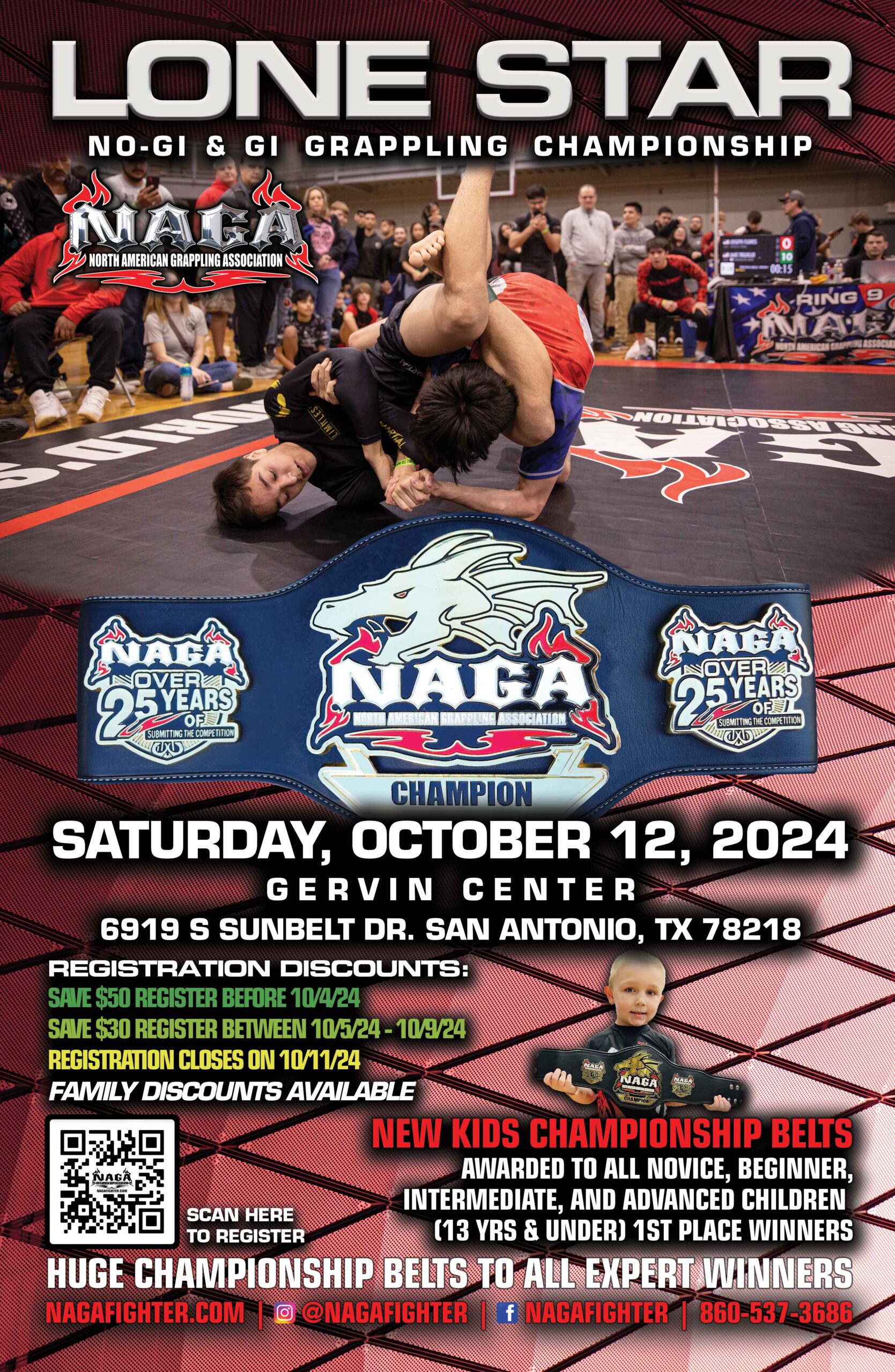 Lone Star Grappling & BJJ Championship - San Antonio, TX