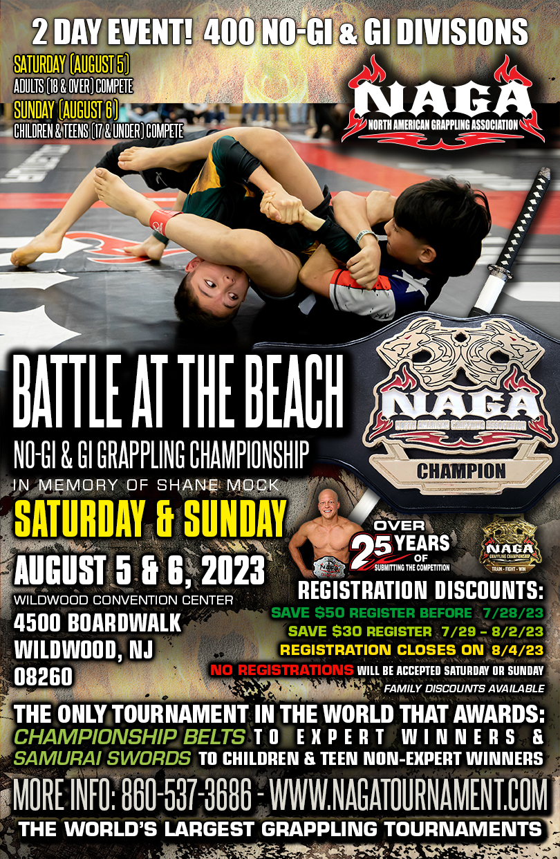 North American Grappling Association NAGA Fighter