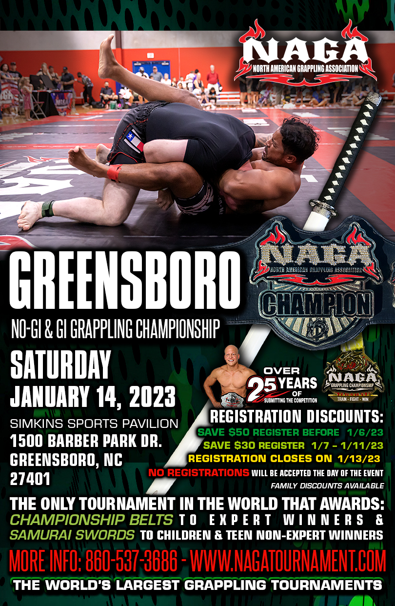 North American Grappling Association NAGA Fighter