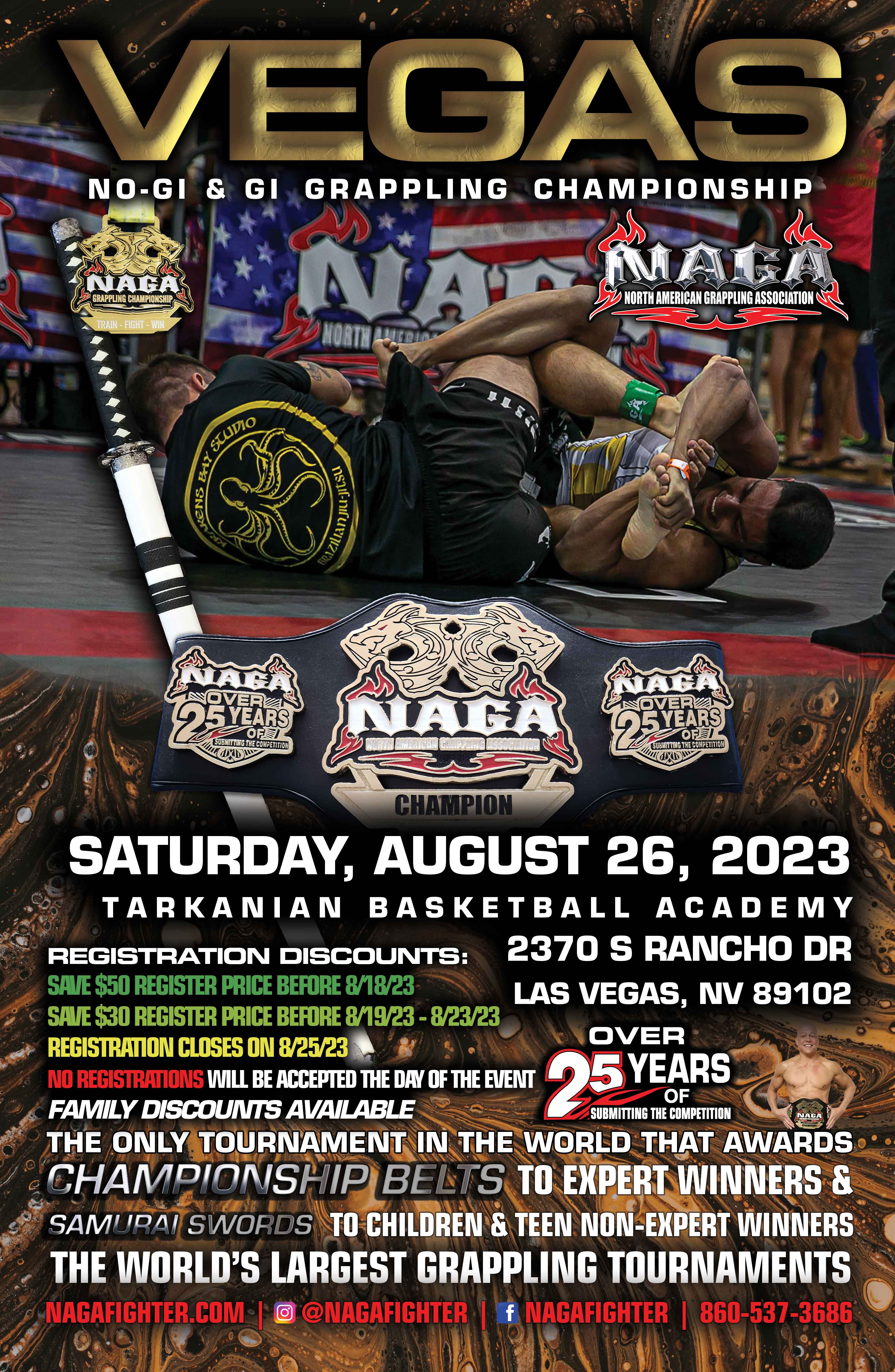 Vegas Grappling & BJJ Championship 2 Las Vegas, NV