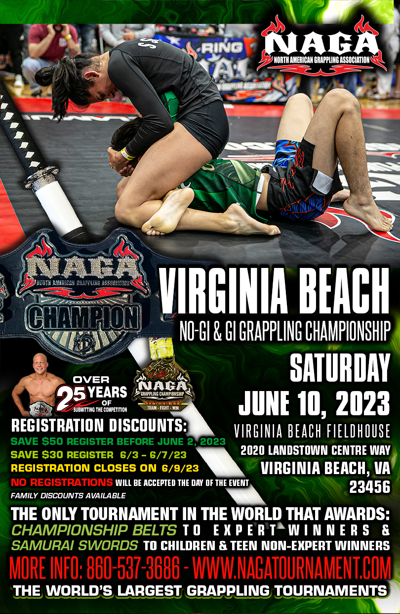 North American Grappling Association NAGA Fighter