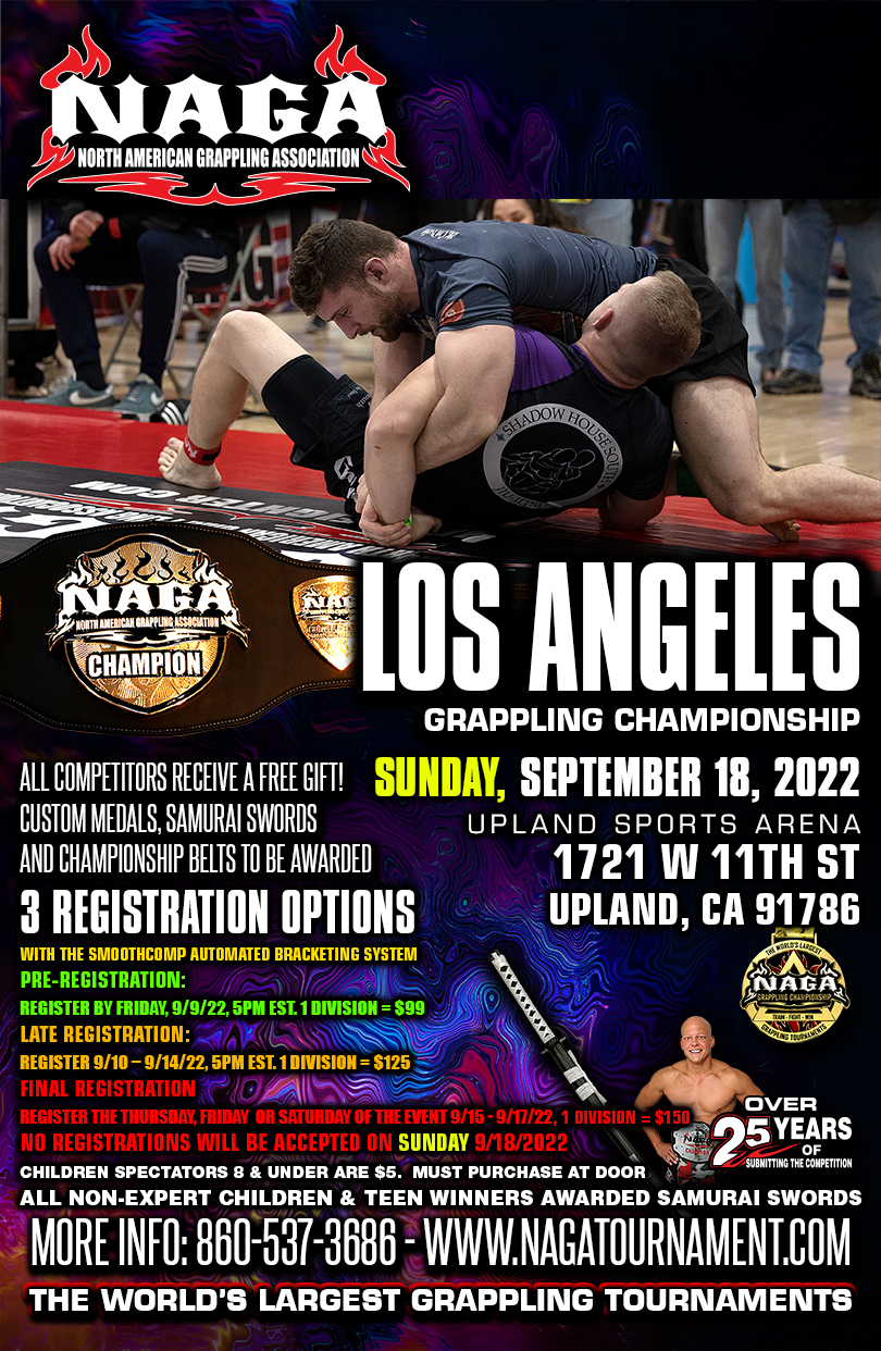 North American Grappling Association NAGA Fighter