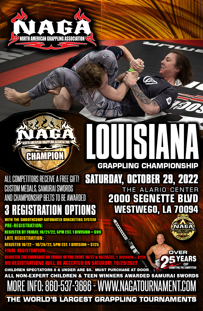 Louisiana Grappling Tournament & BJJ Tournament