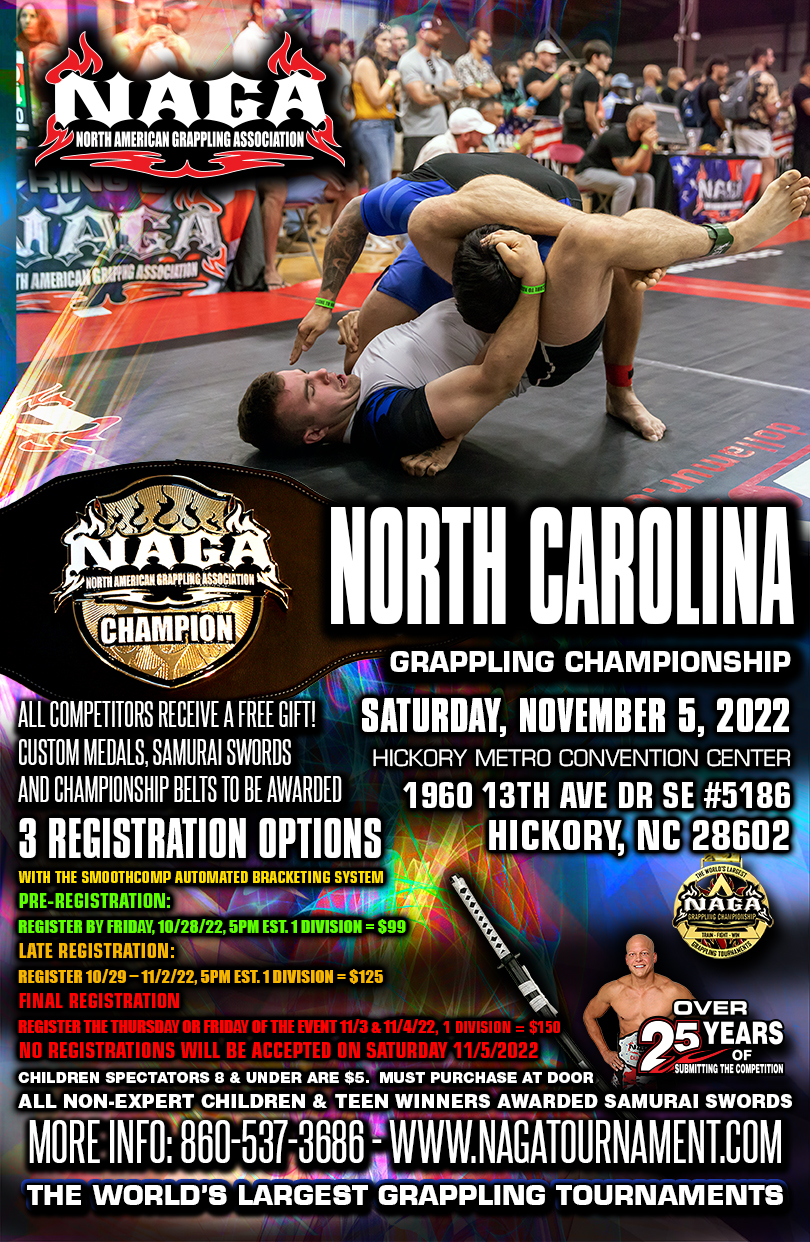 North American Grappling Association NAGA Fighter