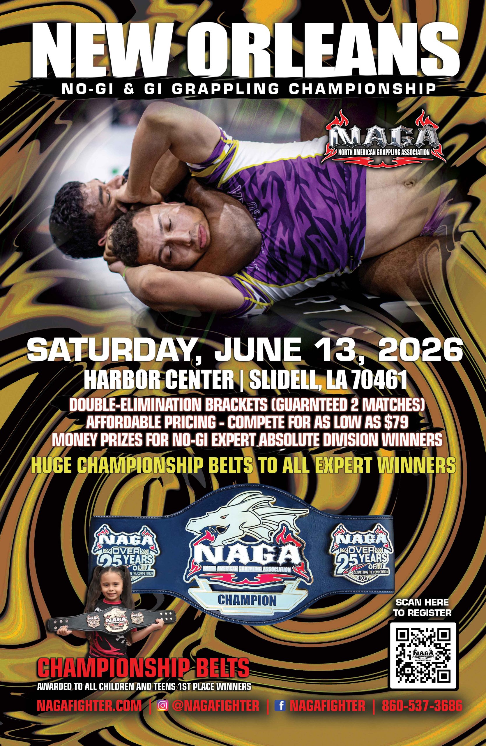New Orleans Grappling & BJJ Championship - Slidell, LA - NAGA Fighter