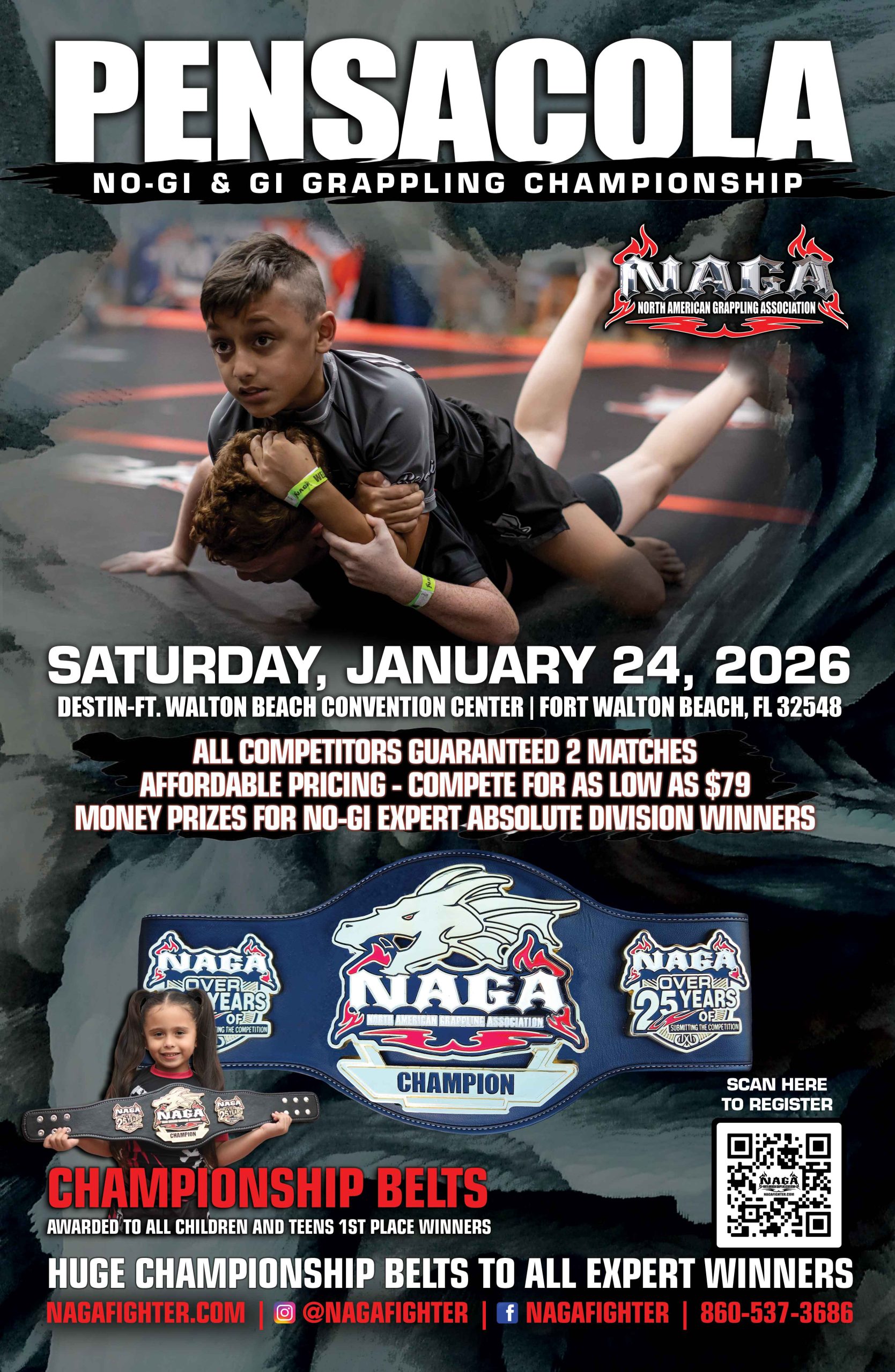 Pensacola Grappling & BJJ Championship – Ft. Walton Beach, FL