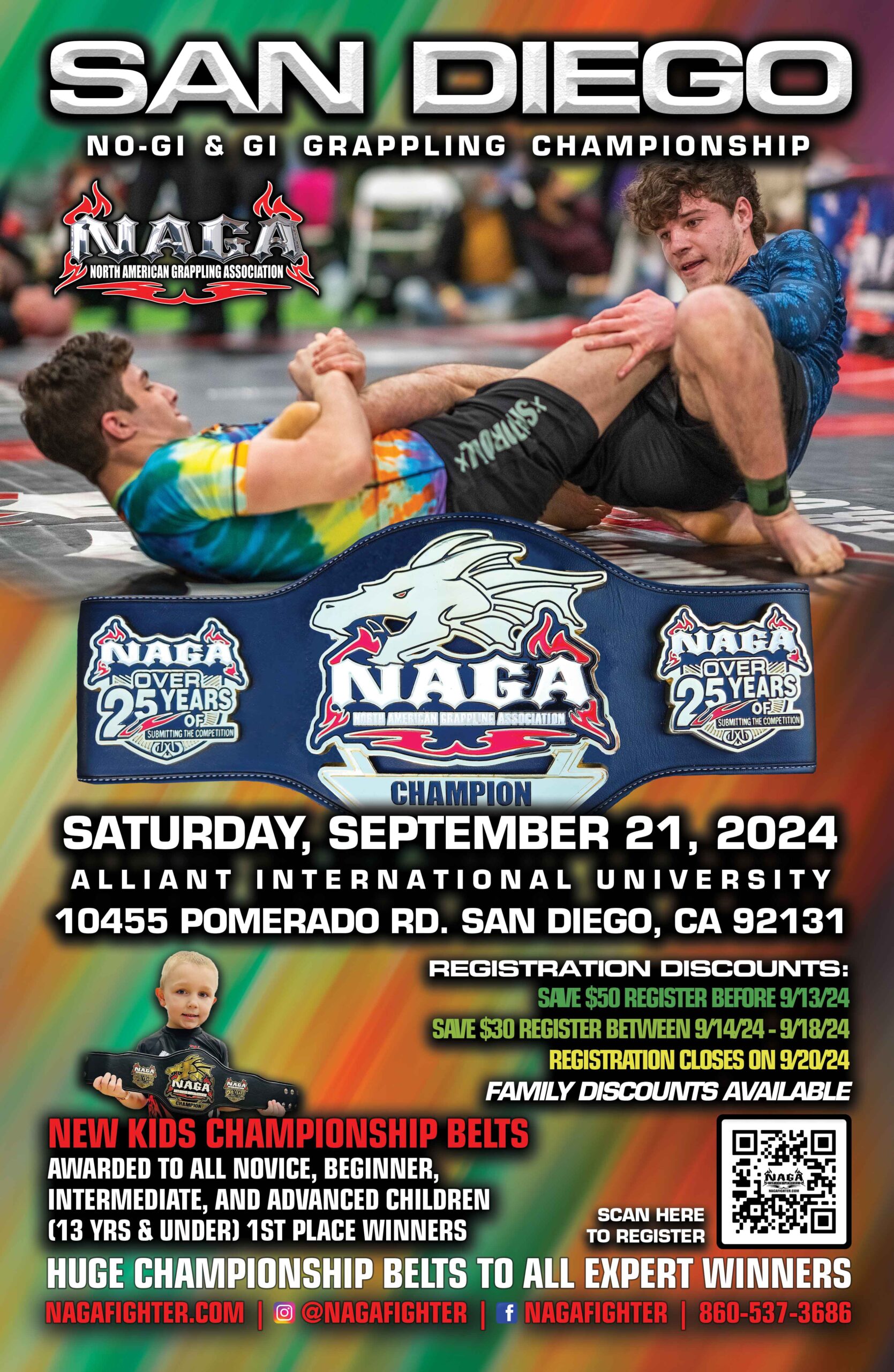 San Diego Grappling & BJJ Championship 2 San Diego, CA NAGA Fighter