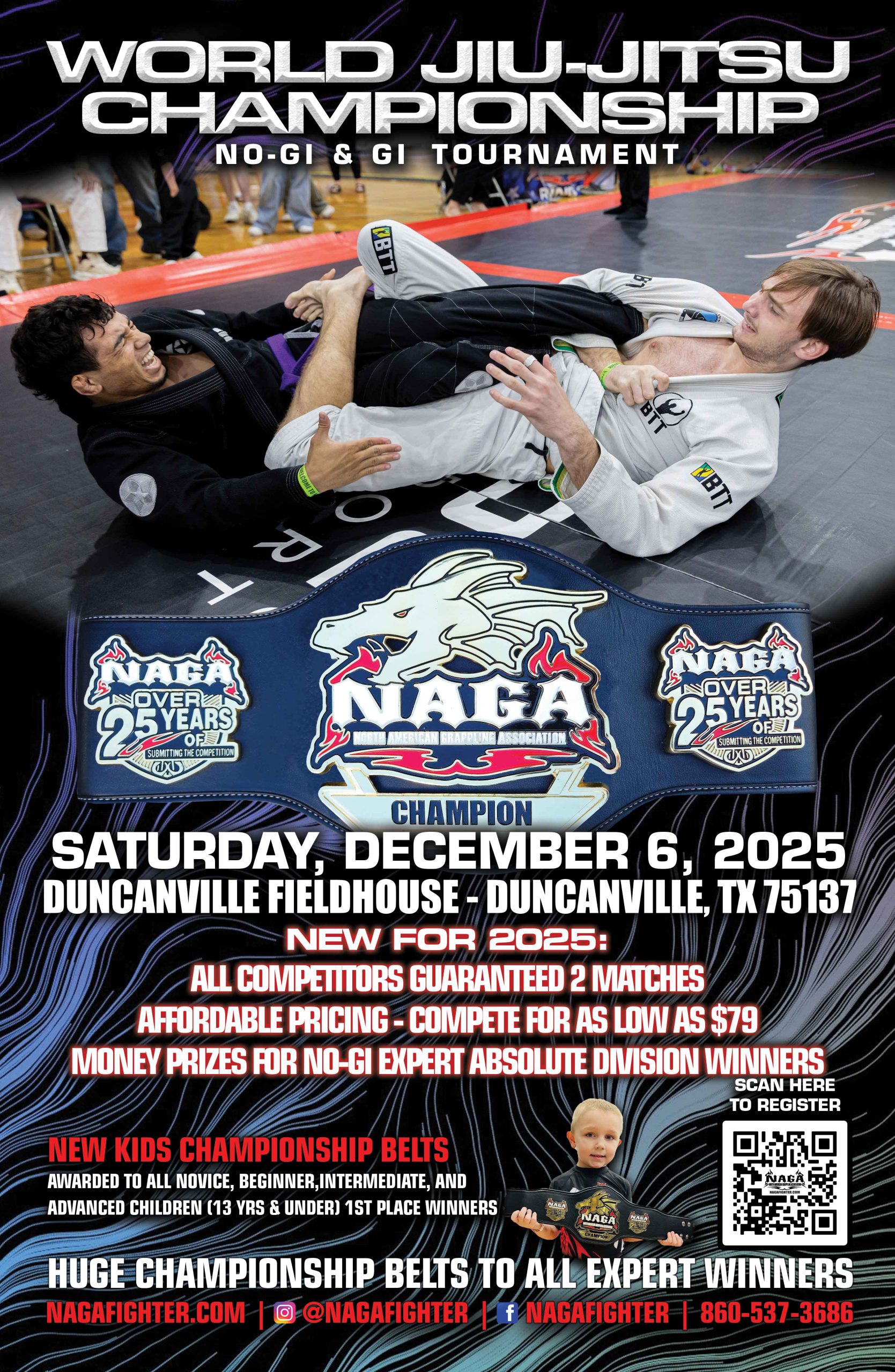 World Jiu-Jitsu Championship - Dallas, TX - NAGA Fighter
